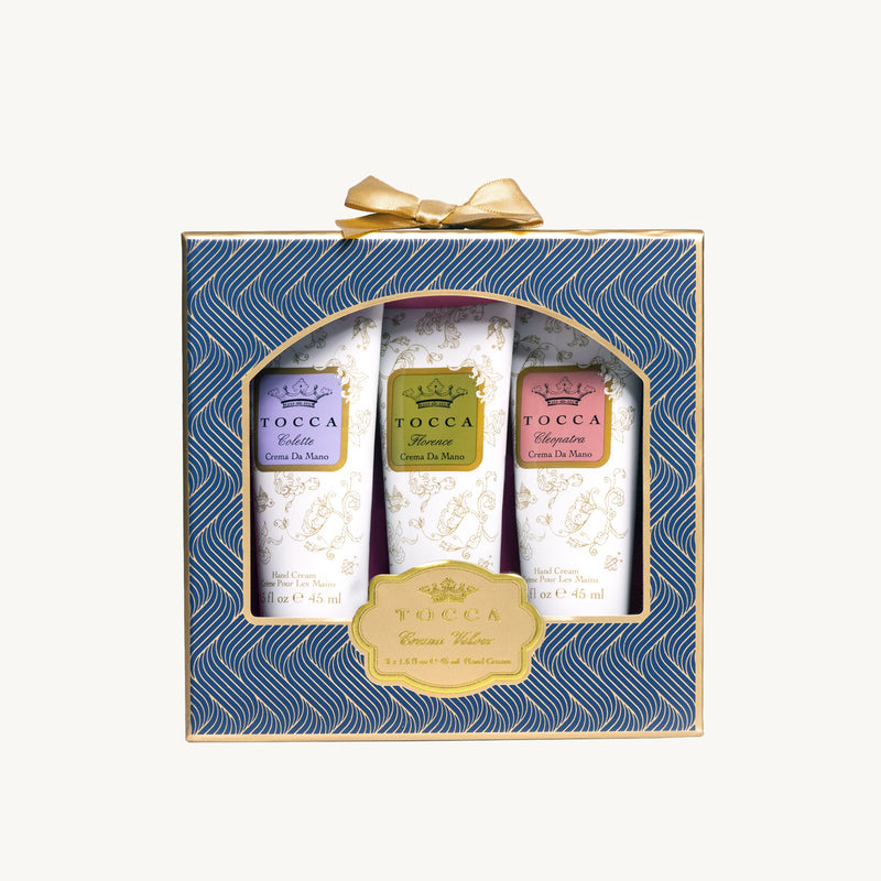 Tocca Gift/Travel Set Wonders Collection - Crema Veloce Mini Hand Cream Set