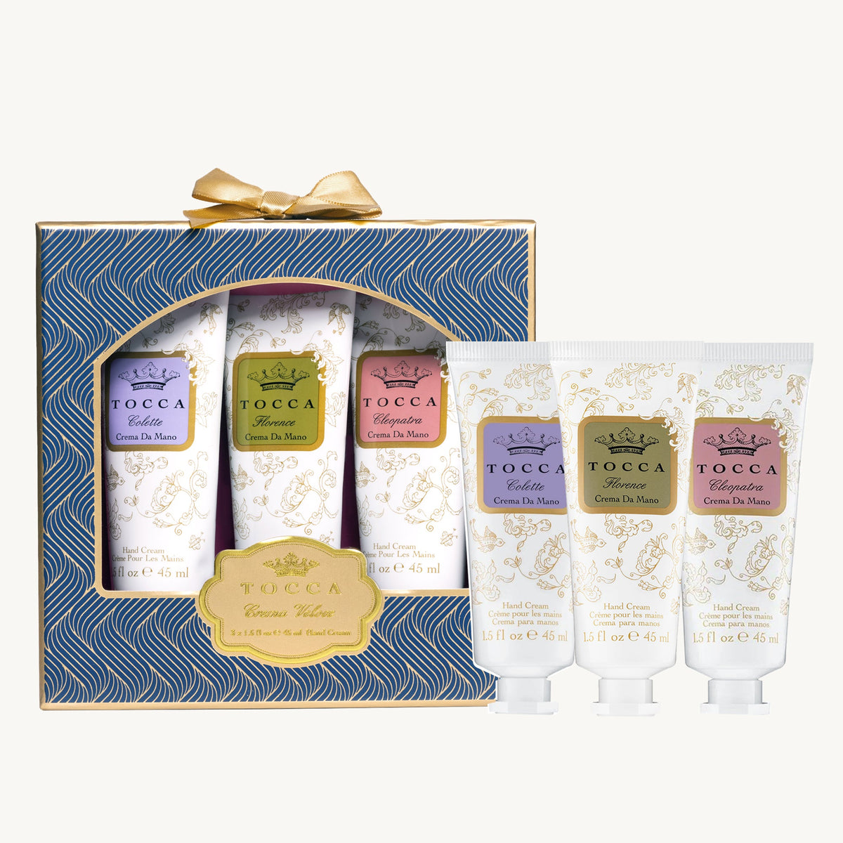 Tocca Gift/Travel Set Wonders Collection - Crema Veloce Mini Hand Cream Set